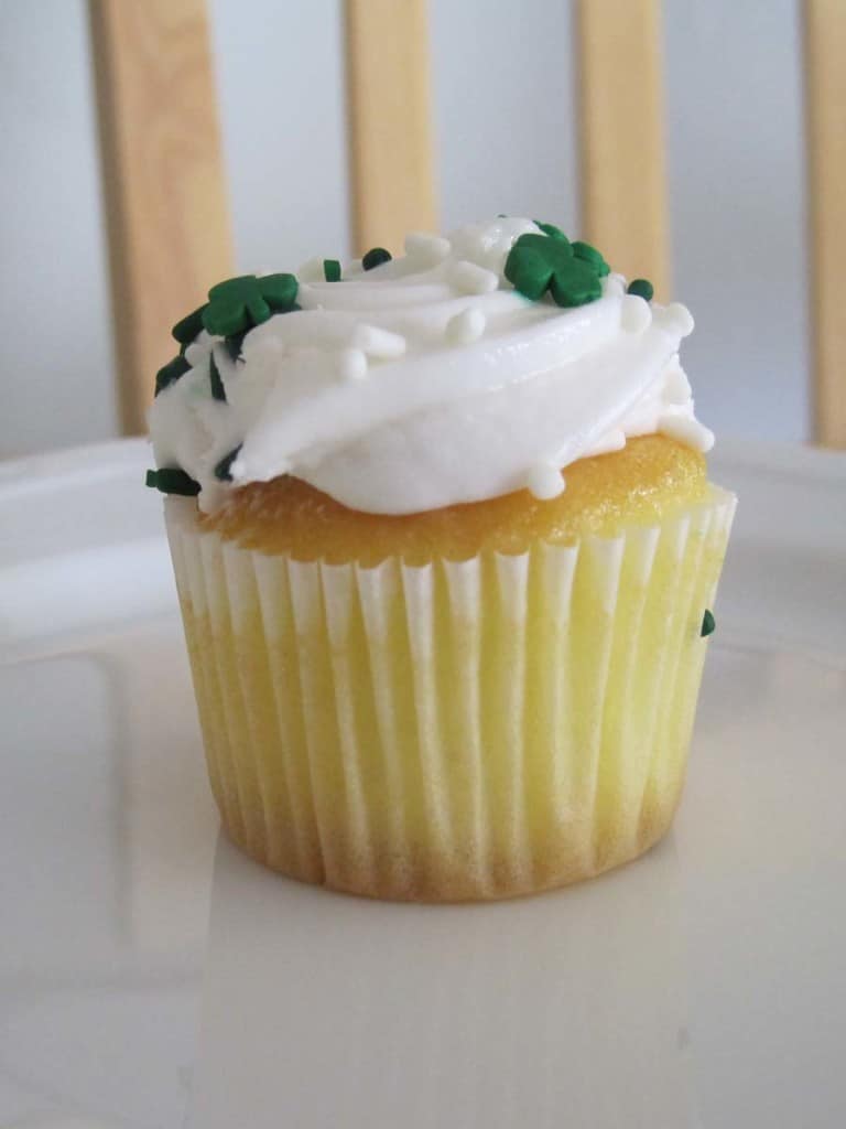 St. Patrick's Day Cupcake