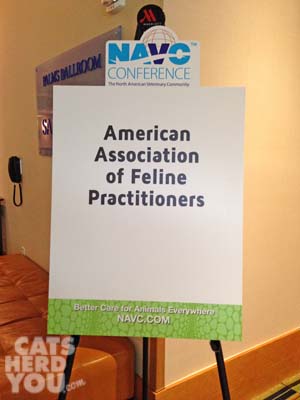 American Association of Feline Practitioners sign
